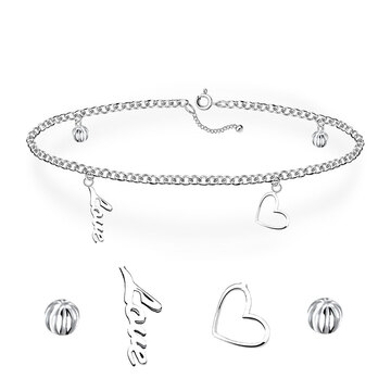 Outstanding Silver Anklet ANK-05